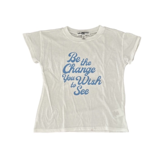 Sub_Urban Riot Other - Suburban Riot Be The Change Tee
